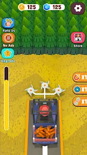 Chop Down idle Lumber Cutting