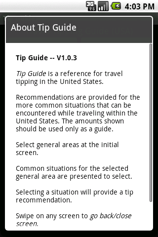 Tip Guide