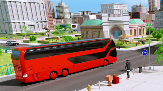 Coach driving Bus games 3D