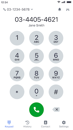 MiiTel Phone Mobile Screen 2