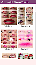 Lipstick Makeup - Step by Step