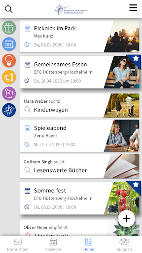 Android application EFG Hüttenberg-Hochelheim screenshort