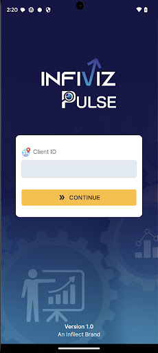 Android application InfiViz Pulse screenshort