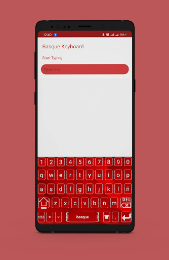 Basque Keyboard Typing euskara Screen 2