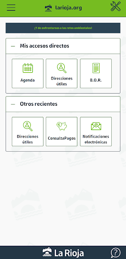 Android application larioja.org Gob. de La Rioja screenshort