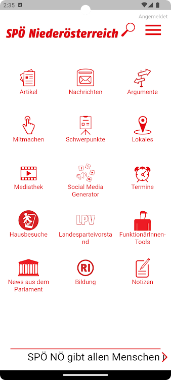 SPÖ Niederösterreich - 9.6.4 - (Android)