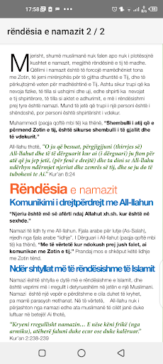 Rëndësia e namazit Screen 3