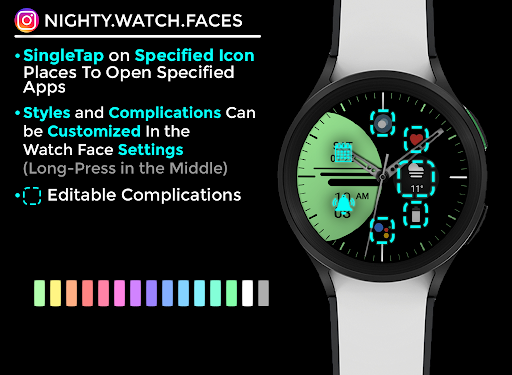 Nighty Minimal 04 - watch face