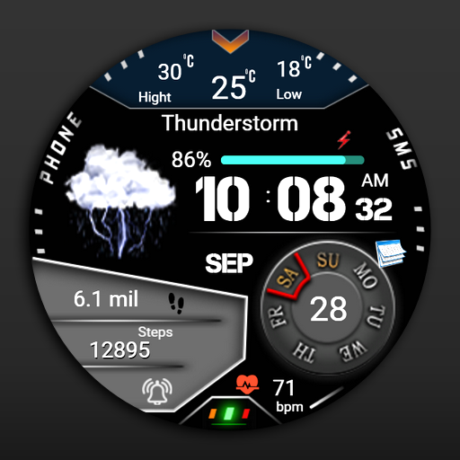 Weather Watchface Watch7/ultra Logo