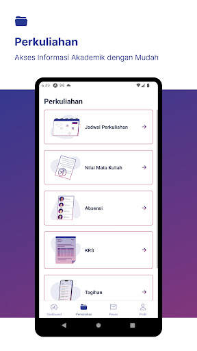 Siakad STTII Mobile Screen 3
