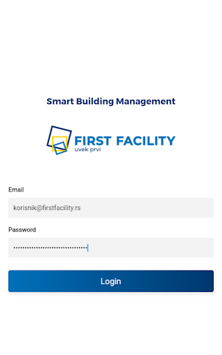 Android application Smart Building Management screenshort