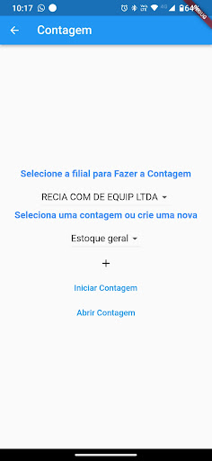 PSWeb - Contagem inventário Screen 3