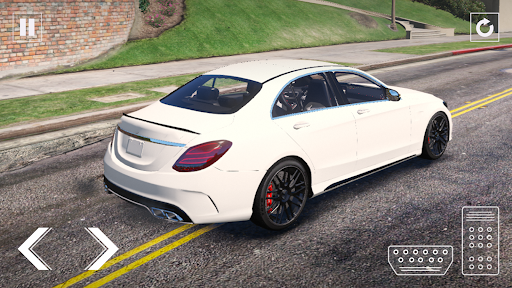 Real Car Parking Mers C63s screenshots 2