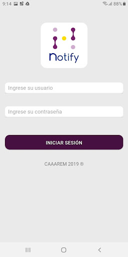 Notify Screen 2