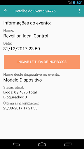 Ideal Control Screen 2