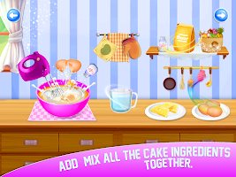Cake Maker Sweet Bakery - Baking Games For Girls