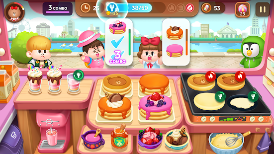 LINE CHEF Enjoy cooking with Brown! 1.15.1.0 APK screenshots 6