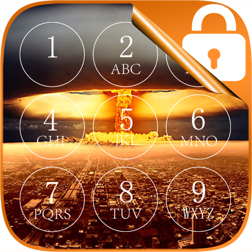 Nuclear Bomb Lock Screen logo