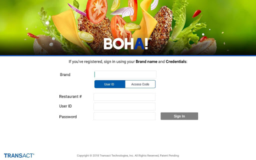 Android application BOHA! Ops screenshort