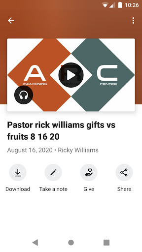 Awakening Revival Cotter Screen 3
