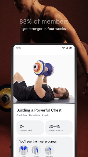 Screenshot of Tempo Home Fitness