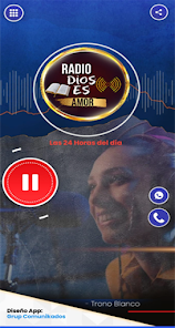 Captura de Pantalla 2 Radio Dios Es Amor android
