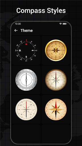 Compass App: Direction Compass Screen 2