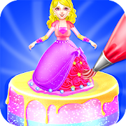 Princess Chocolate Cake Maker Game:Doll Cake Maker