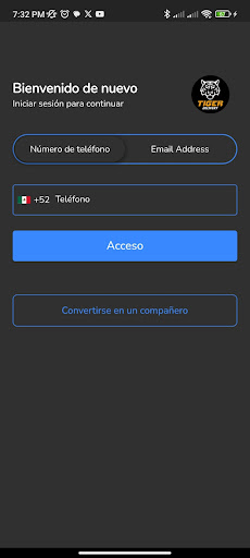 Tiger Delivery Repartidor Screen 2