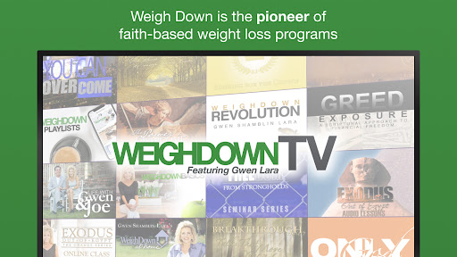 Screenshot of Weigh Down TV