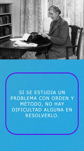 Agatha Christie frases Screen 2