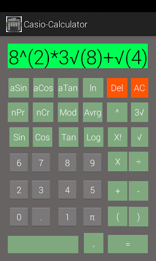 Scientific Calculator Screen 3