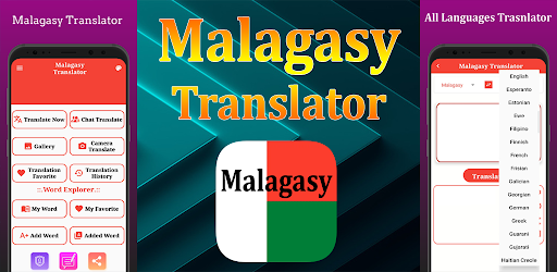 Android application Malagasy Translator screenshort