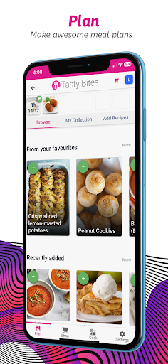 Tasty Bites: Recipe Manager Screen 2