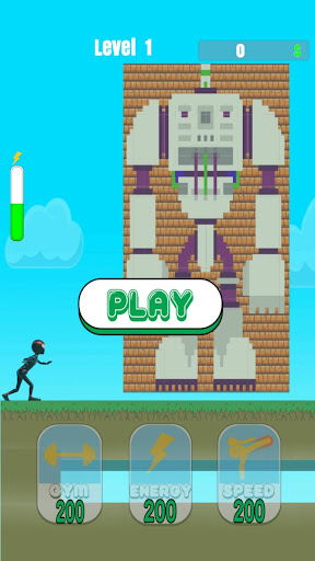 Android application Kick The Pixels screenshort