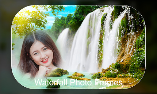 Android application Waterfall Photo Frames screenshort
