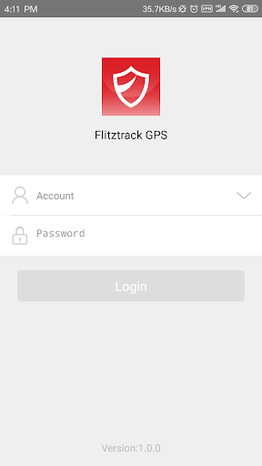 Android application Flitztrack GPS screenshort