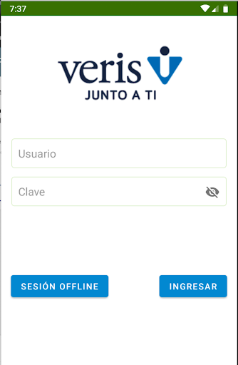 Veris Laboratorio Screen 2