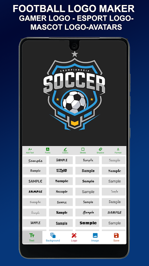 Soccer Logo Makerのおすすめ画像3