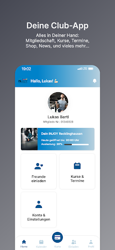 Android application INJOY Recklinghausen screenshort