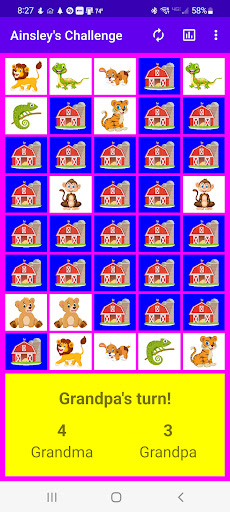 Android application Ainsley's Challenge screenshort