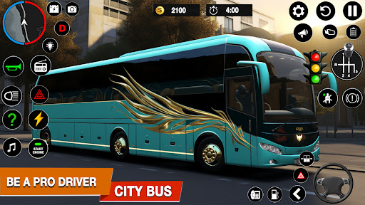 Android application City Coach Bus Pro Driver Game screenshort