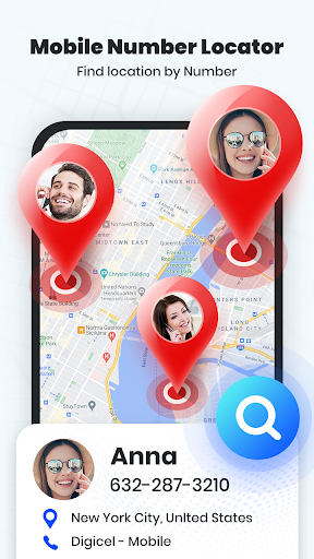 Mobile Number Locator - Live Phone Number Location 1.1.2 screenshots 1