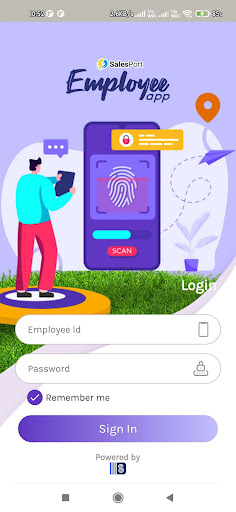 Android application Ujalaa Employee screenshort