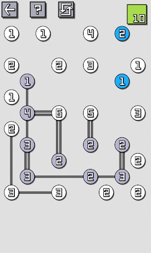 Android application Hashi Puzzles: Bridges Islands screenshort