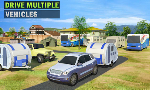 Camper Van Truck Driving Games  screenshots 2