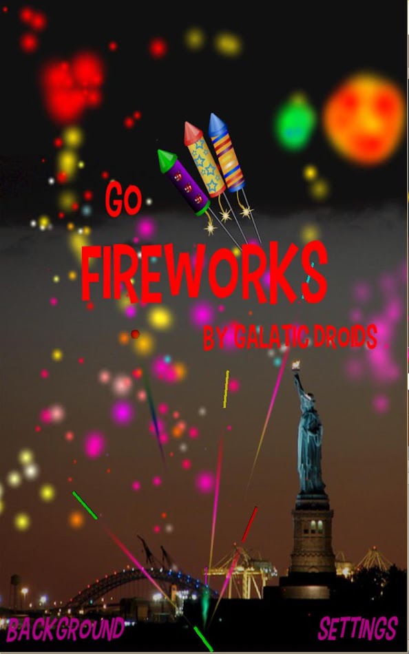 #2. Go Fireworks (Android) Podle: galaticdroids