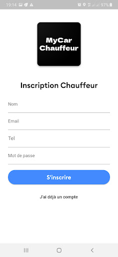MyCar Chauffeur Screen 2