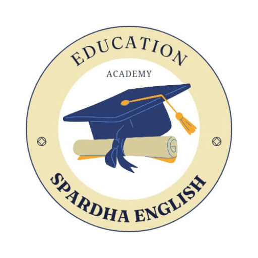 Spardha English logo