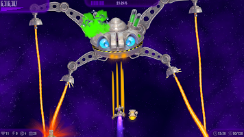 screenshot of Chicken Invaders 4
